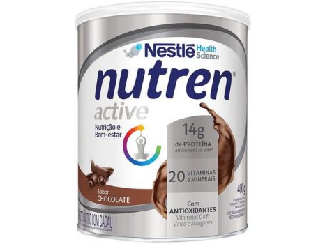 Suplemento Alimentar, Nutren Active, Chocolate, 400g