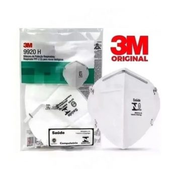10 Máscara De Proteção Respiratória 3m 9920h - original 3M - Pff2 N95 Kn95