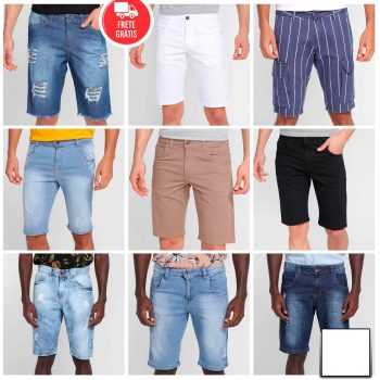 Bermuda Jeans ou Sarja Ecxo  36 ao 50