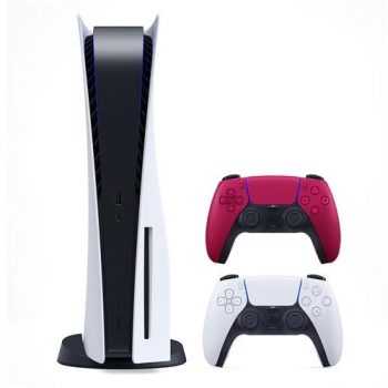 Console Playstation 5 825GB SSD + Controle Sem Fio DualSense + Controle Sony DualSense Cosmic Red
