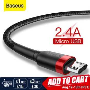 Baseus Cabo Micro USB 1m