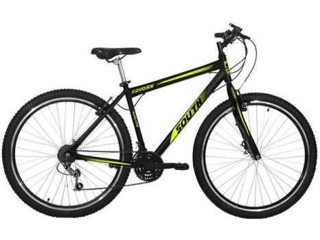 Bicicleta Aro 29 South Bike Gross Aço - Freio V-Brake 18 Marchas