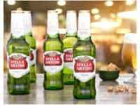 Cerveja Stella Artois Lager 6 Unidades - Long Neck 330ml