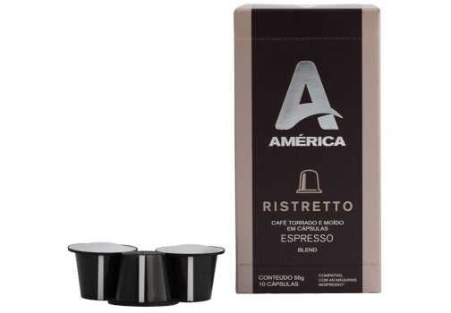 Café em cápsulas América, compatível com Nespresso