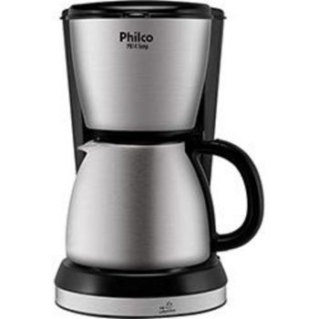 Cafeteira Elétrica Philco PH14TEMP 700ml Metal Preto e Inox