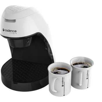 Cafeteira Single Cadence Branca
