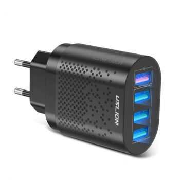 Carregador Uslion 48w 4 Portas USB Quik Charge 3.0