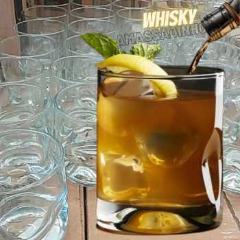 Conjunto De Copos 250ml Amassadinho Rocks Whisky 12 Peças - Nadir