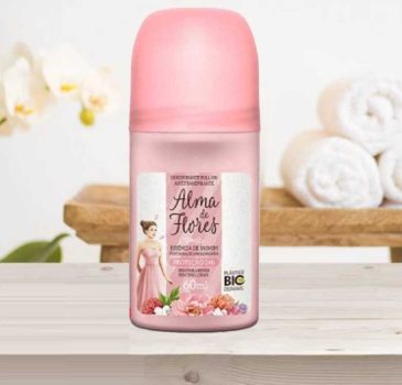 Desodorante Roll on Alma de Flores Jasmim de 60Ml., Alma de Flores