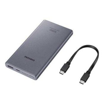 Bateria Externa Carga Super Rápida 25w 10000mah Usb Tipo C - Grafite