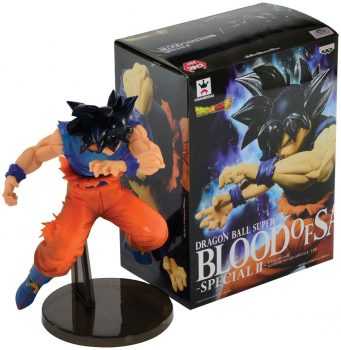Figure Bandai Banpresto Dragon Ball Super Blood Of Saiyans Special Ii - Son Goku Ultra Instinct Sign Ref. 34628/34629 Multicor