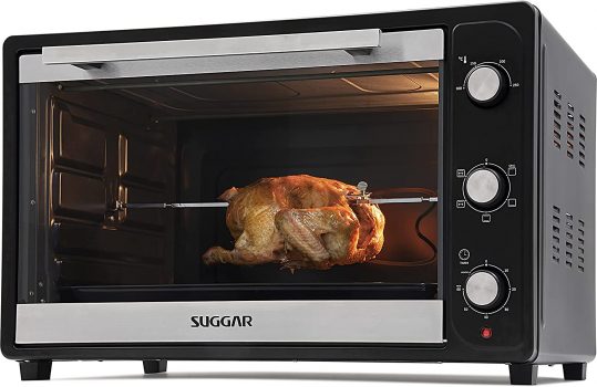 Forno elétrico 66 litros preto 220V Suggar