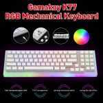 GamaKay K77 Mechanical Keyboard Gateron