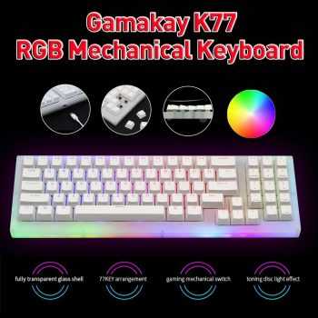 GamaKay K77 Mechanical Keyboard Gateron