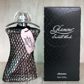 Glamour Secrets Black Desodorante Colônia 75ml