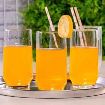 Jogo de Copos Vidro 6 Peças 410ml - Nadir Lights LD