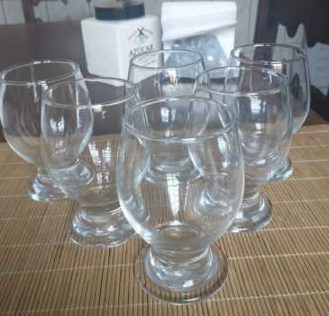 Jogo de Taças para Água e Suco de Vidro 250ml - 6 Peças Nadir Paulista