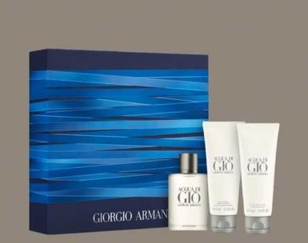 Kit Coffret Giorgio Armani Acqua Di Gio Masculino Eau de Toilette