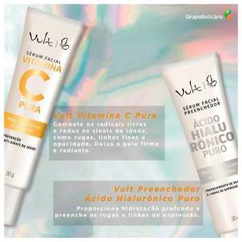 Kit Vult Vitamina C + Ácido Hialurônico (2 Produtos)