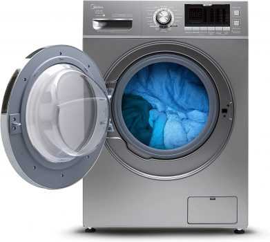 Lava e Seca Prata 10,2kg Storm Wash Inverter Tambor 4D, Grafite Metálico, Midea, 127V