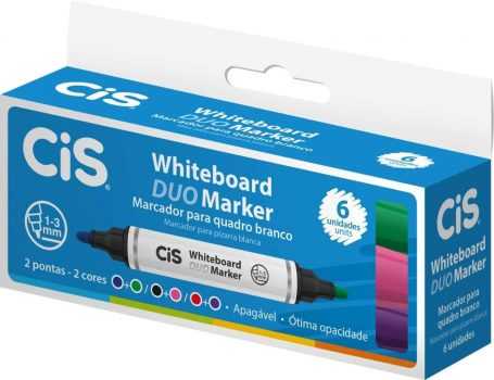 Marcador, CIS, 54.3900, Sortidas, pacote de 6