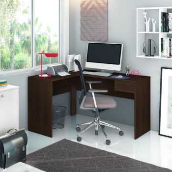 Mesa de Canto para Computador Casa D Euro II com 1 Gaveta