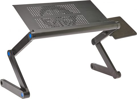 Mesa Suporte Articulado para Notebook com Mousepad - Travas 360° - Ângulo e Altura ajustáveis - Vexz