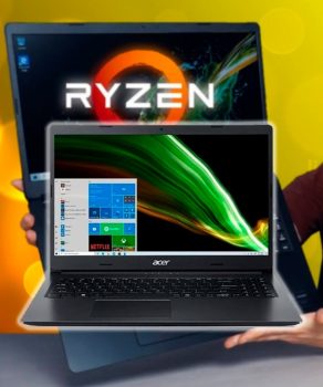 Notebook Acer Aspire 3 A315-23G-R2SE AMD Ryzen 5 - 8GB 256GB SSD 15,6” Windows 10