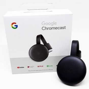 Novo Google Chromecast 3 Hdmi Para Android, PC, MAC e IOS | GA00439-US 2508