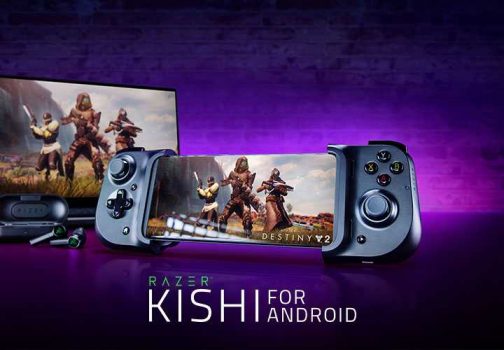 Controle Razer Kishi para Android - Carregamento por saída USB-C