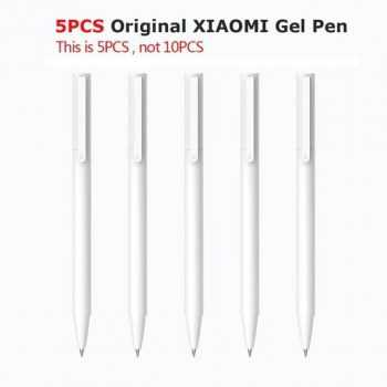 Kit 5 pçs Xiaomi mi Caneta Gel