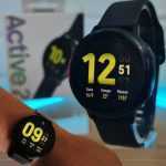 Smartwatch Samsung Galaxy Watch Active 40mm Preto com Tela Super Amoled de 1.1", Bluetooth, Wi-Fi, GPS, NFC e Sensor de Frequência Cardíaca