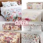 Colcha Queen Boutis com 2 Portas Travesseiros - Casa & Conforto