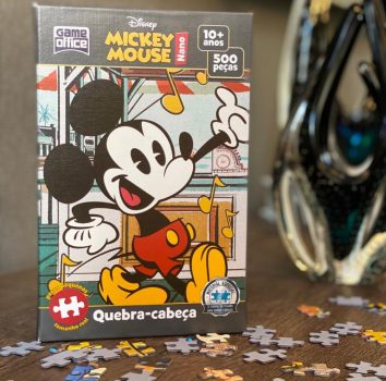 Mickey Mouse - Quebra-Cabeça Nano 500 Peças - Mickey