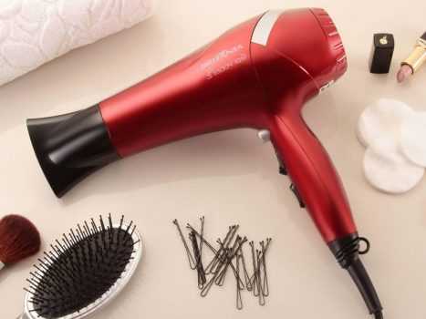 Secador de Cabelos Britânia SP3300V com Emissão de Íons Vermelho 1800W