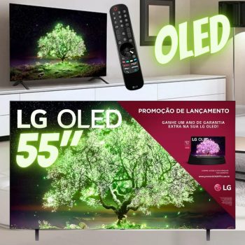 Smart TV 4K LG OLED 55” com Inteligência Artificial ThinQ AI, Google Alexa e Wi-Fi - OLED55A1PSA