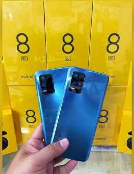 Smartphone Realme 8 5G 128GB 5G Wi-Fi Tela 6.5'' Dual Chip 8GB RAM Câmera Tripla + Selfie 16MP