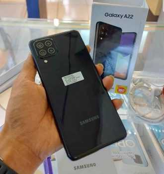Smartphone Samsung Galaxy A22 128GB 4GB RAM 4G Wi-Fi Câmera Quádrupla + Selfie 13MP 6.4" Branco