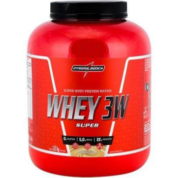 Super Whey 3W Baunilha, IntegralMedica, 1800g