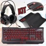 Teclado e Mouse Tt Esports Gaming Combo, Thermaltake, Kb-Gck-Plblpb-01, Acessórios para Computador, Colorido