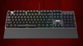 Teclado Mecânico Gamer AOC GK500