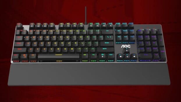 Teclado Mecânico Gamer AOC GK500