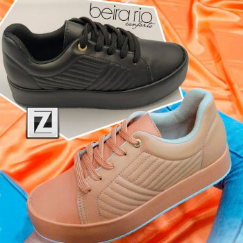 Tênis Beira Rio Flatform Matelassê Feminino