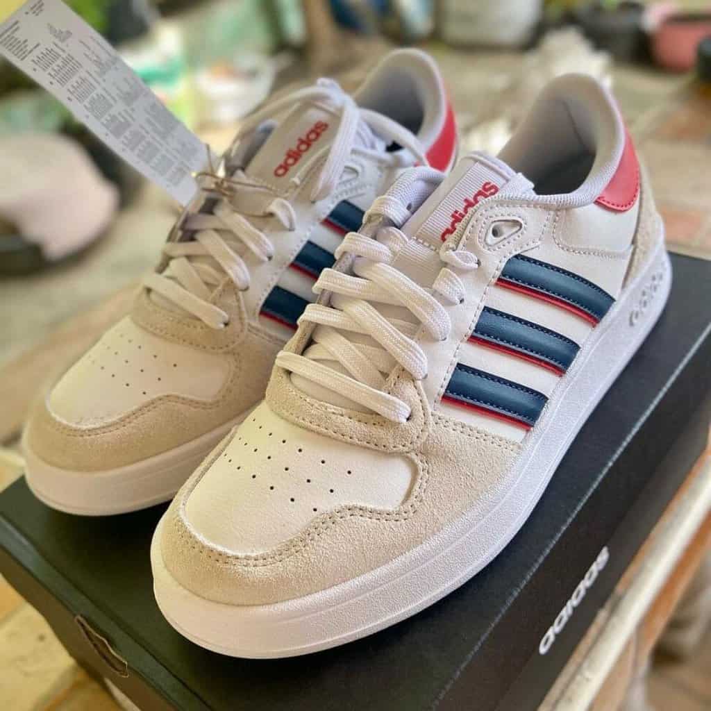 tênis couro adidas breaknet plus masculino