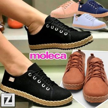 Tênis Moleca Trama Feminino