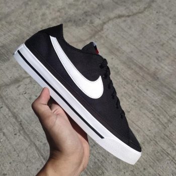 Tenis Nike Court Legacy Cnvs Masculino - Preto+Branco