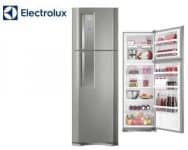 Geladeira/Refrigerador Top Freezer cor Inox 382L Electrolux (TF42S)