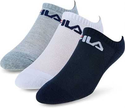 Tripack Meia Cano Curto Light, FILA, adulto-unissex