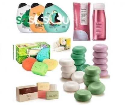 Várias opções de sabonetes com até 30% de desconto + CUPOM de 10% OFF