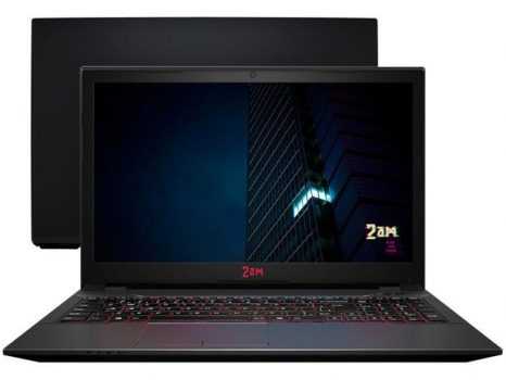Notebook Gamer 2AM E550 i7-9700 16GB SSD 256GB GeForce GTX 1050 Tela 15,6” FHD W10 - CI716256GBW10